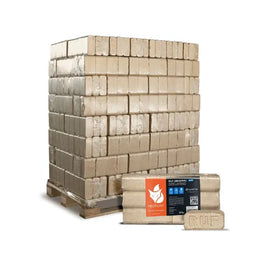 Heizfuxx RUF Original Blue Hartholzbriketts – Hochverdichtete Premium-Briketts für Kamin & Ofen